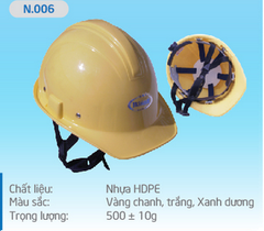 Mũ BHLĐ N006 Mũ BHLĐ N006