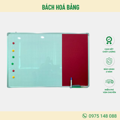 Bảng Combo Từ Trắng Và Ghim Nỉ