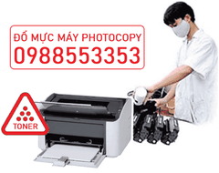 Đổ mực máy photocopy Fuji Xerox