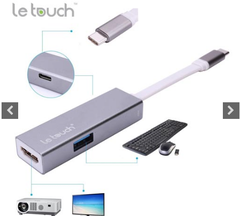 Letouch USB- C To HDMI + USB 3.0 + Adapter Letouch USB- C To HDMI + USB 3.0 + Adapter Letouch USB- C To HDMI + USB 3.0 + Adapter Letouch USB- C To HDMI + USB 3.0 + Adapter LETOUCH USB- C TO HDMI + USB 3.0 + ADAPTER