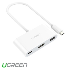 USB Type-C 3.1 To USB 3.0 + HDMI Hiệu Ugreen