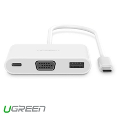 USB Type-C 3.1 To USB 3.0 + VGA Hiệu Ugreen (30376)