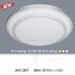 Đèn led ốp trần nhựa AFC-057-36W-3CD