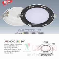 Đèn âm trần tròn 3 chế độ AFC-404D-8W-3CD