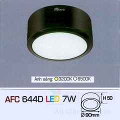 Đèn lon ốp trần nổi AFC-644D-7W
