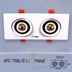 Đèn downlight AFC-756/2-14W