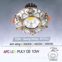 Đèn led âm trần AFC-PULY-02-10W