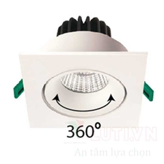 Đèn led âm trần 12W mẫu B DL-BW12