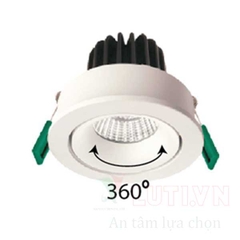 Đèn led âm trần 12W mẫu CDL-CW12-DIM