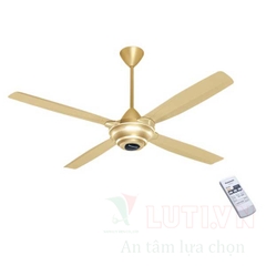 Quạt trần màu vàng ánh kim 4 cánh F-56MZG-GO