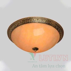 Đèn mâm ốp trần đồng cổ điển OD-701