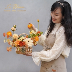 Giỏ hoa NGA161