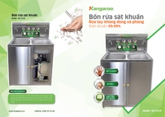 Bồn rửa sát khuẩn Kangaroo KGCV19