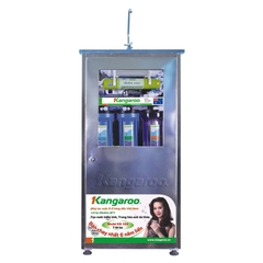 Máy lọc nước Kangaroo 7 lõi  vỏ tủ Inox KG104