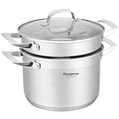 Nồi hấp inox cao cấp 5 lớp Kangaroo KG32IS