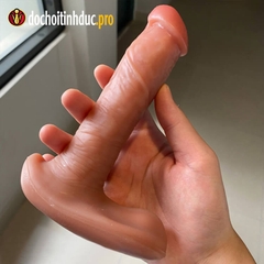 Dương vật giả có rung thụt sưởi ấm mang trong quần lót