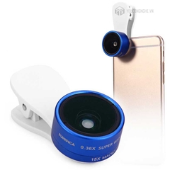 Ống kính chụp ảnh 2 trong 1wide macro cho smartphone Funipica F-515