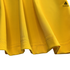 Áo polo golf nam ngắn tay ALIGRO chất vải coolmax màu vàng năng động ALGPLO109