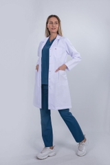 Đồng phục bác sĩ - Áo blouse dài tay mẫu 002
