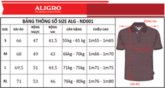 Áo phông nam dệt Aligro ALGPLO45