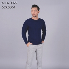 Áo len dài tay ALEND029 màu navy