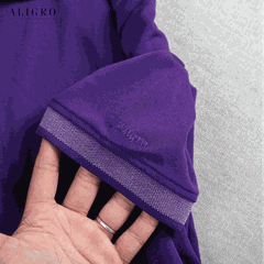 Áo Polo cộc tay ALGPLO27 màu tím