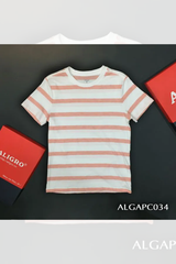 Áo phông kẻ đỏ ALGAPC034