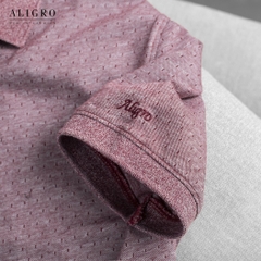Áo phông nam dệt Aligro ALGPLO45