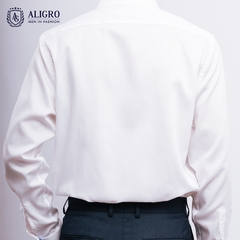 Áo sơ mi trắng dài tay Slimfit mã ALGS191