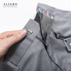 Quần âu nam công sở cao cấp Aligro ALGO1027 màu ghi slim