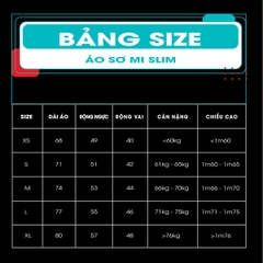 Áo sơ mi kẻ dài tay dáng Slimfit mã ALGS185