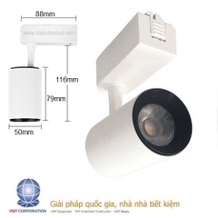 Đèn LED rọi ray OPPLE 7W Vỏ đen