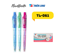 Bút Bi Thiên Long TL 061 Đen - Hộp