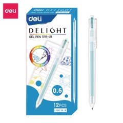 Bút gel 0.5mm DELI EG118 (nhiều màu)