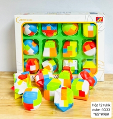 Hộp 12 Rubik cube - 1033 *65,1*