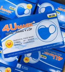 Khẩu Trang Y Tế 4U Mask (LOẠI 50 CÁI)