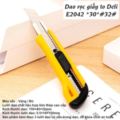 Dao Rọc Giấy To DELI E2042