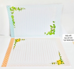 Giấy Viết Thơ Cắt Lớn *26*