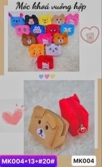 Móc khóa vuông hộp MK004 *13,2*