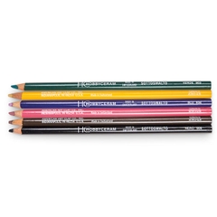 Bút chì vẽ gốm set 6 cây. Amaco Underglaze decorating pencil set 6