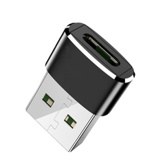 Đầu chuyển đổi USB 2.0 dương sang TYPE C âm Ugreen 50568 Màu Đen