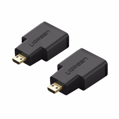 Đầu chuyển MICRO HDMI (đực) to HDMI (cái) adapter UGREEN 20106