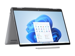 Laptop HP Envy x360 14-fc0156TU AY8W4PA (Ultra 7 155U/ 16GB/ 1TB SSD/ 14 inch 2.8K Touch/ 120Hz/ Win 11/ Office/ Silver/ Vỏ nhôm/ Pen)