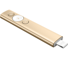 Bút (Chuột) trình chiếu Logitech SPOTLIGHT VÀNG GOLD