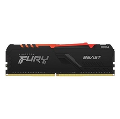 RAM Kingston FURY Beast RGB 8GB (1x8GB) DDR4 3200MHz (KF432C16BB2A/8)