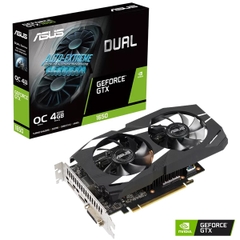 Cạc đồ họa Asus DUAL GTX 1650-O4GD6-P