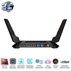 Bộ phát wifi 6 Asus ROG Rapture GT-AX6000 Gaming AX6000Mbps