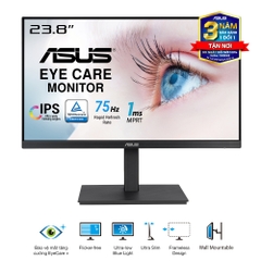 Màn Hình ASUS VA24EQSB (23.8 inch - IPS - FHD - 75Hz - 5ms - Low Blue Light - Flicker Free )