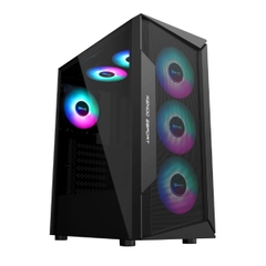 Vỏ máy tính KENOO ESPORT AF310 - 3F - Mầu Đen - (Size ATX)