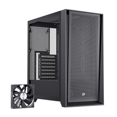 Vỏ máy tính EINAREX P600 Core Black (Mid Tower/ ATX/ Đen)